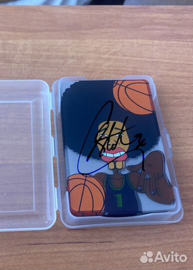 Карта игральная с росписью Стэфана Карри