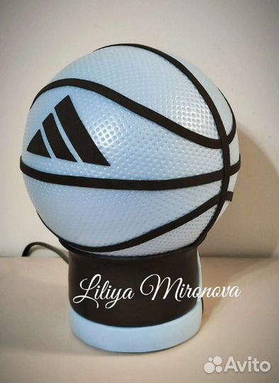 Баскетбольный мяч, светильник