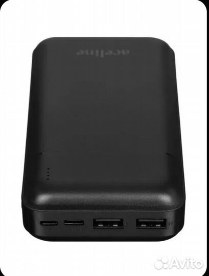 Повербанк Aceline Eco 2, 20000, чёрный, новый