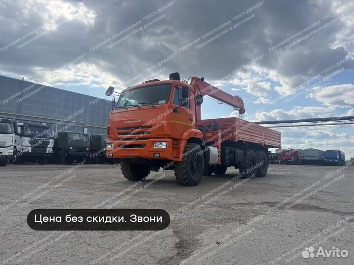 КАМАЗ 43118-50 с КМУ, 2024