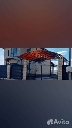 Навесы. Металоконструкции. Заборы, варота, навесы