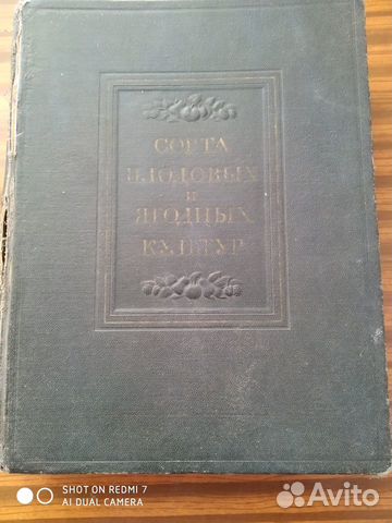 Сорта плодовых и ягодных культур