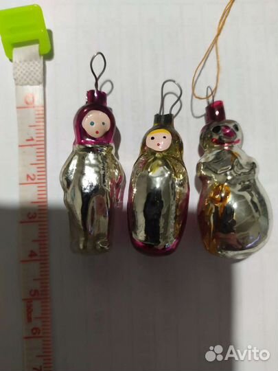 Елочные игрушки mini СССР