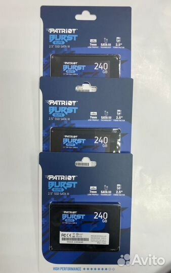 SSD Patriot 240GB -Новый