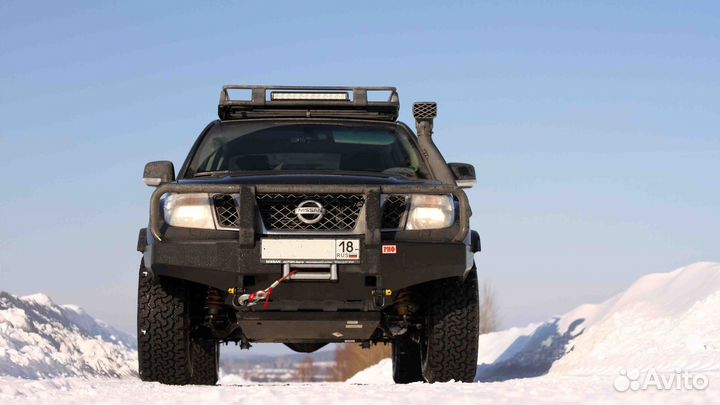 Бампер силовой перед Ниссан Навара д40 2004-10