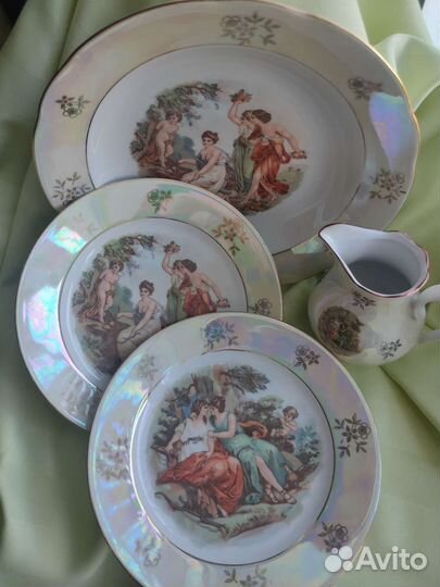 Столовый сервиз ГДР Kahla винтаж