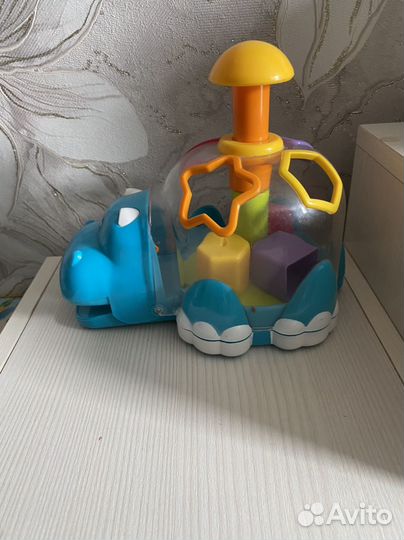 Игрушка бегемот сортер