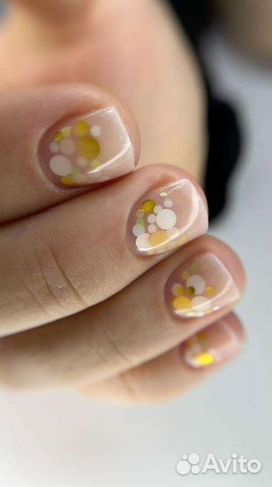 Маникюр, покрытие гель лаком и наращивание