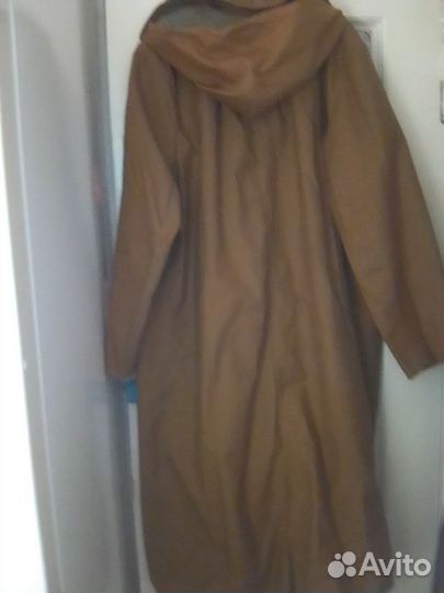 Плащ рыбака прорезиненный