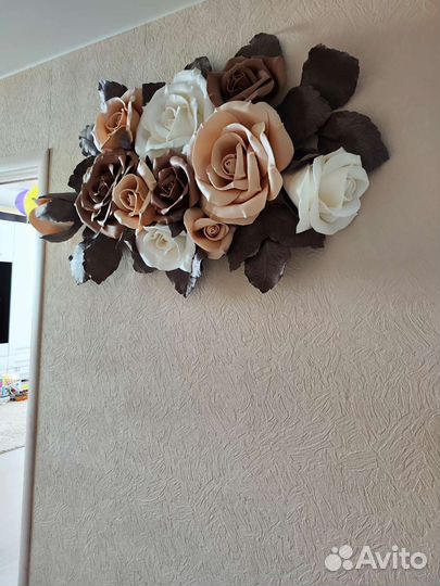 Декоративные цветы для интерьера