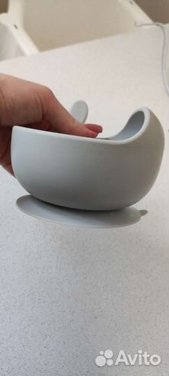 Тарелочки силиконовые на присосках детские