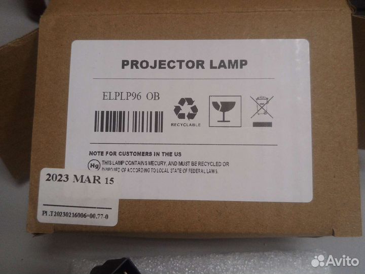 Лампа для проектора Epson elplp96