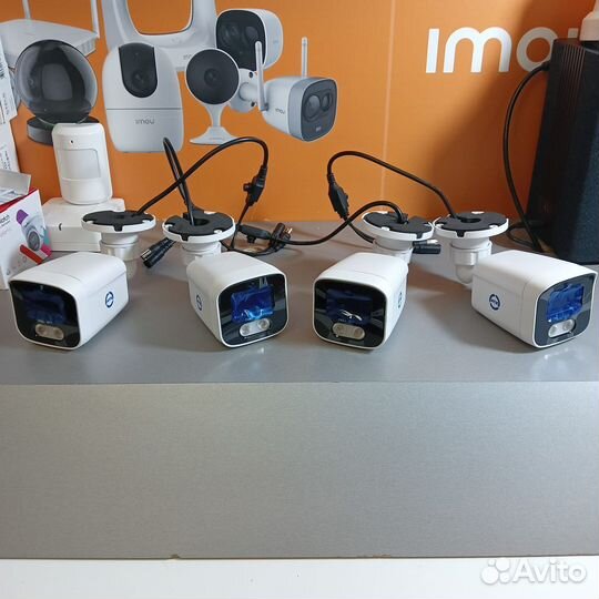 Комплект гибридного видеонаблюдения atix 2MP LED