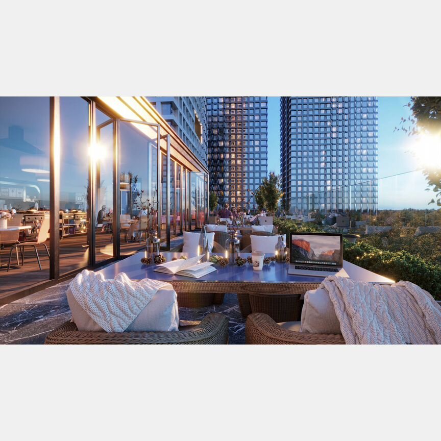 2-к. квартира, 66,1 м², 5/55 эт.