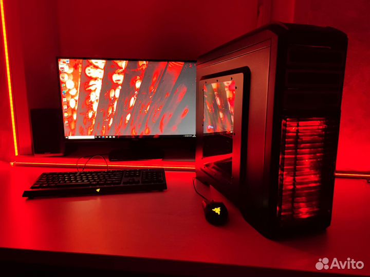 Red devil системник r5 3600+gtx1080+16gb+ssd