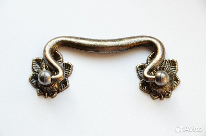 Ручка-скоба мебельная откидная, набор