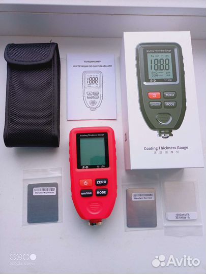 Толщиномер R&D TC100 новый + батарейка