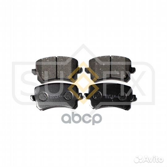 Дисковые тормозные колодки зад прав/лев SX1