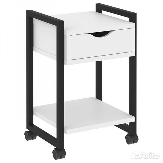 Тумба прикроватная в стиле лофт со смолой