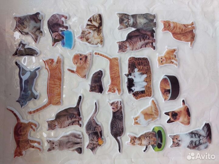 Наклейки обьемные