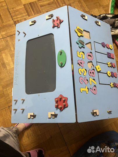 Бизиборд домик большой
