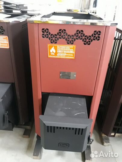 Банная каменка на угле