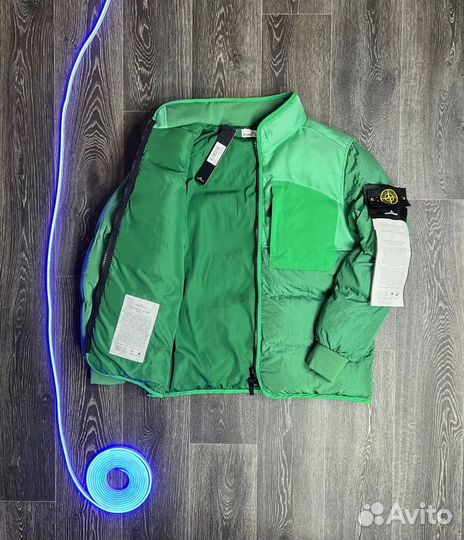 Stone island пуховик (5 цветов )