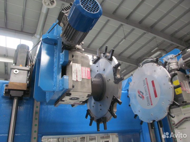 Автоматизированная линия обсверловки балки