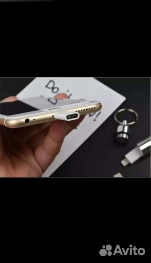 Переходник Lightning на Type C adapter apple