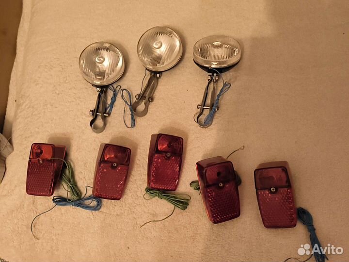 Фары велосипед СССР (перед-зад)