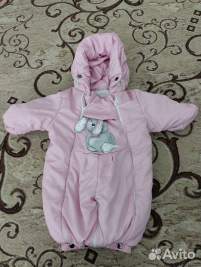 Зимний комбинезон-трансформер для девочки