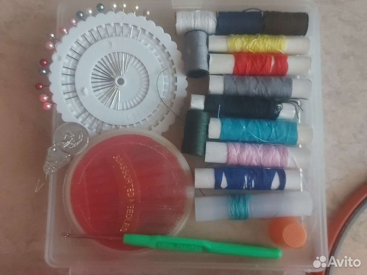 Набор для рукоделия, уроков труда в коробке