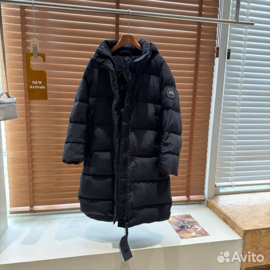 Удлинённый пуховик Canada Goose
