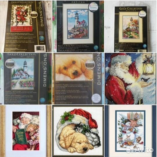 Наборы для вышивания Дименшенс Dimensions