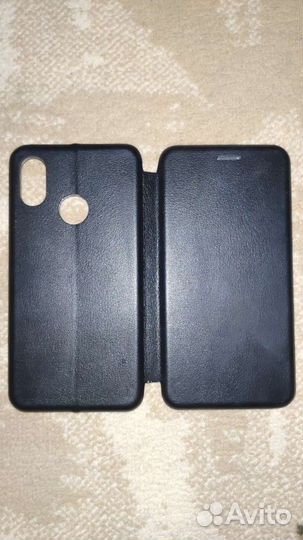 Кожаный чехол-книжка для xiaomi Mi 8