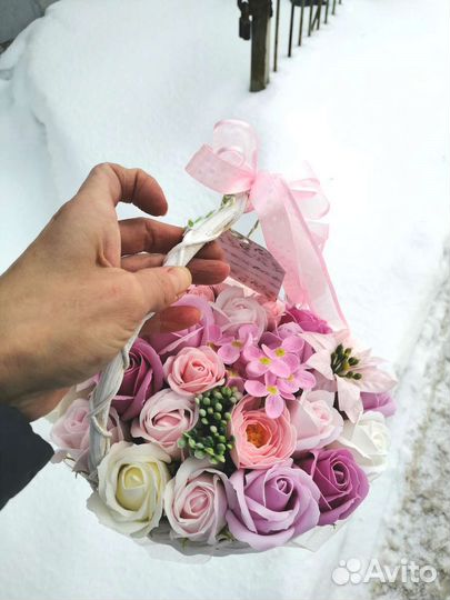 Подарок Букет из мыла