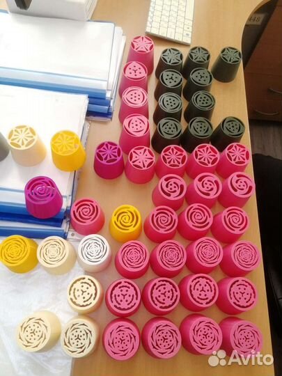 Насадки на кондитерский мешок цветы