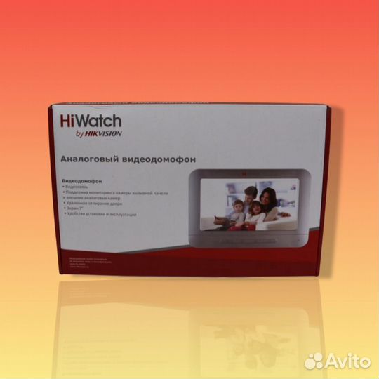 Видеодомофон hiwatch DS-D100MF