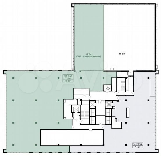 Аренда, ПСН, площадь 994.7 кв.м