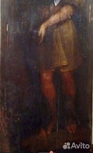 Храмовая икона Архангел Михаил 18 век на подарок