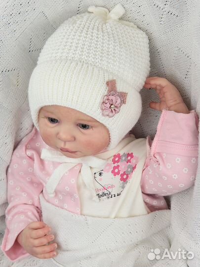 Шапка для новорожденного осень