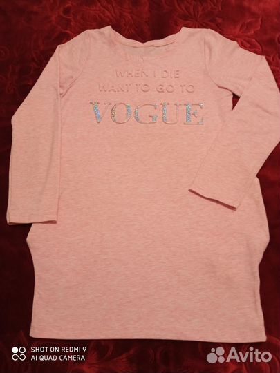 Лонгслив для девочки