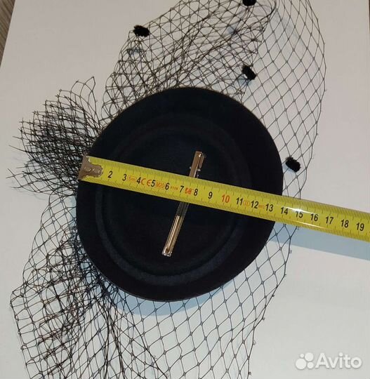 Шляпка с вуалью