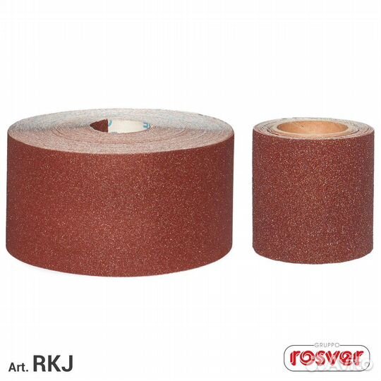 Шлифшкурка в рулоне Rosver RKJ H.115x50m Gr.40