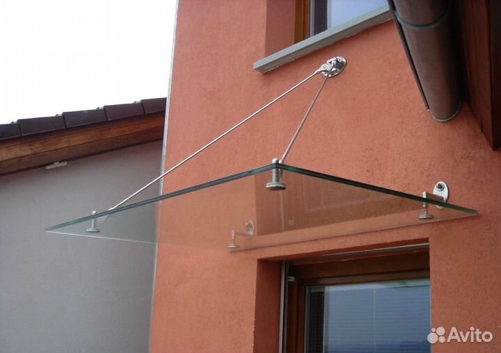 Стеклянные навесы