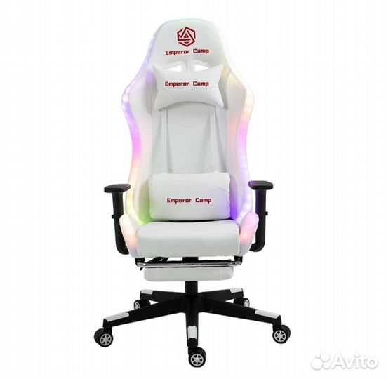 Геймерское кресло. Компьютерное с подсветкой rgb