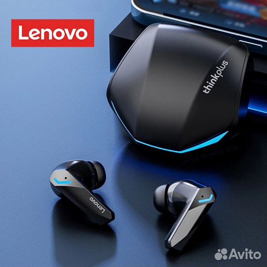 Классные геймерские наушники Lenovo GM2 Pro новые