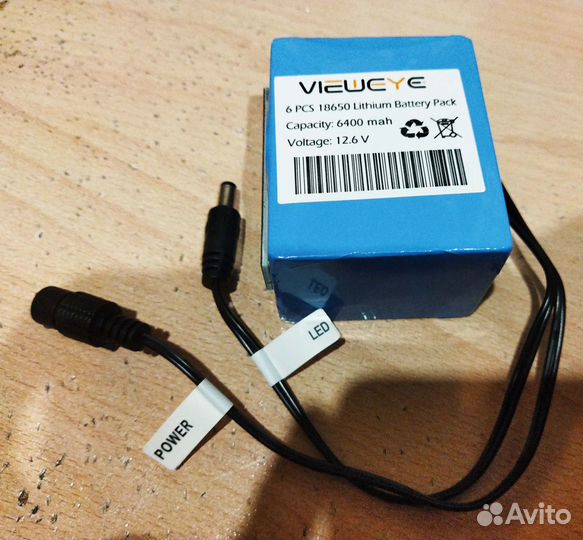 Подводная камера ViewEye в кейсе с записью 30м