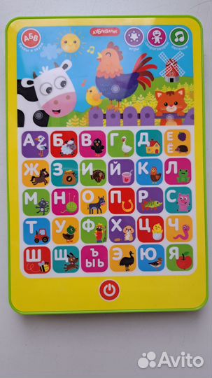 Музыкальный планшет детский с видео