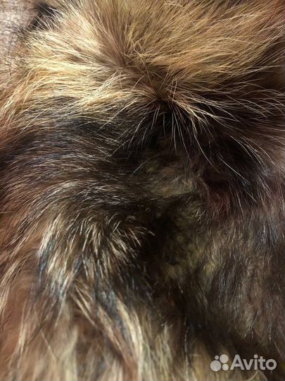Воротник из натурального меха